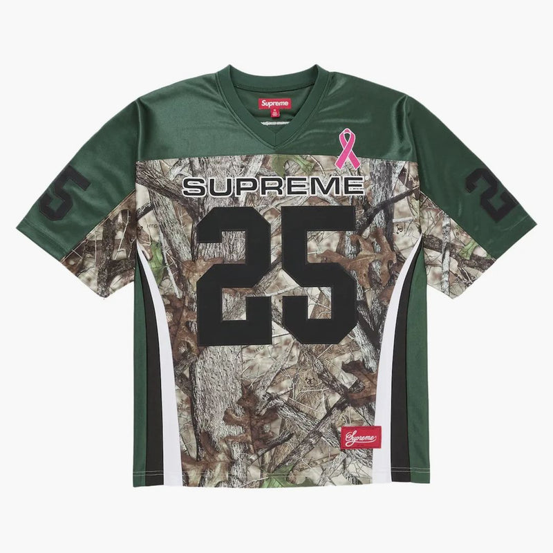 Supreme Breast Cancer Awareness Football Jersey Green
