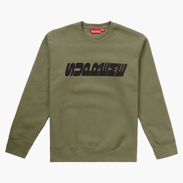 Högsta rasen Crewneck Light Olive