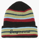Supreme Bright Stripe Geanie Black