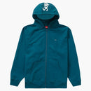 Supreme Brim Zip Up Hooded Sweatshirt Marine Blue