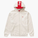 Supreme Brim Zip Up Hooded Sweatshirt Stone