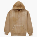 Supreme Brush Stroke Hooded Sweatshirt Dark Tan
