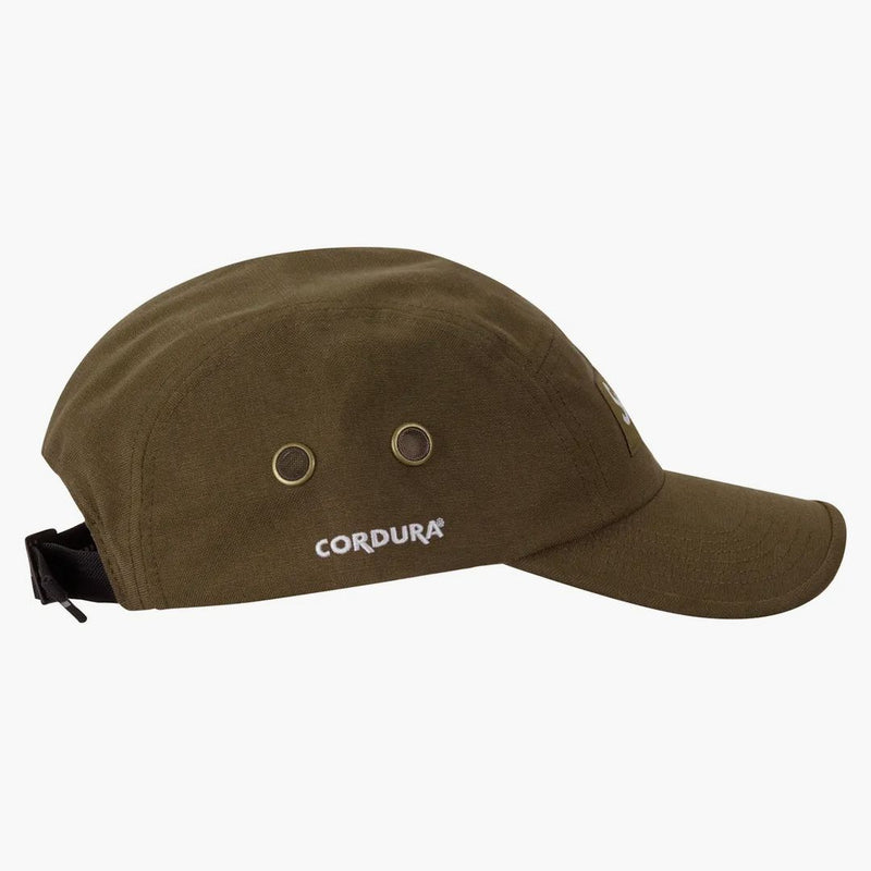 Nejvyšší kartáčovaný cordura Camp Cap Olive