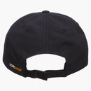 Supreme Brushed Cordura Small Box 6-panel Black