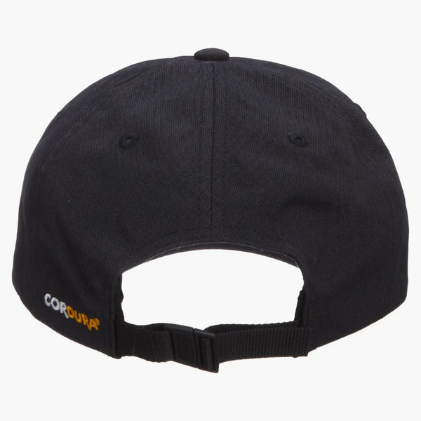 Högsta borstade Cordura liten låda 6-panel svart