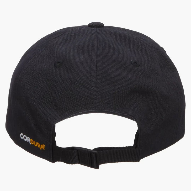 Högsta borstade Cordura liten låda 6-panel svart