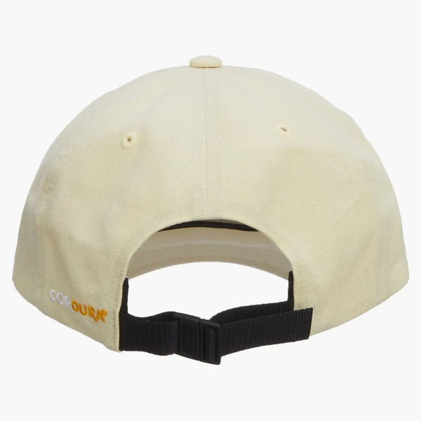 Nejvyšší kartáčovaná Cordura malá krabice 6-panel bledě žlutá
