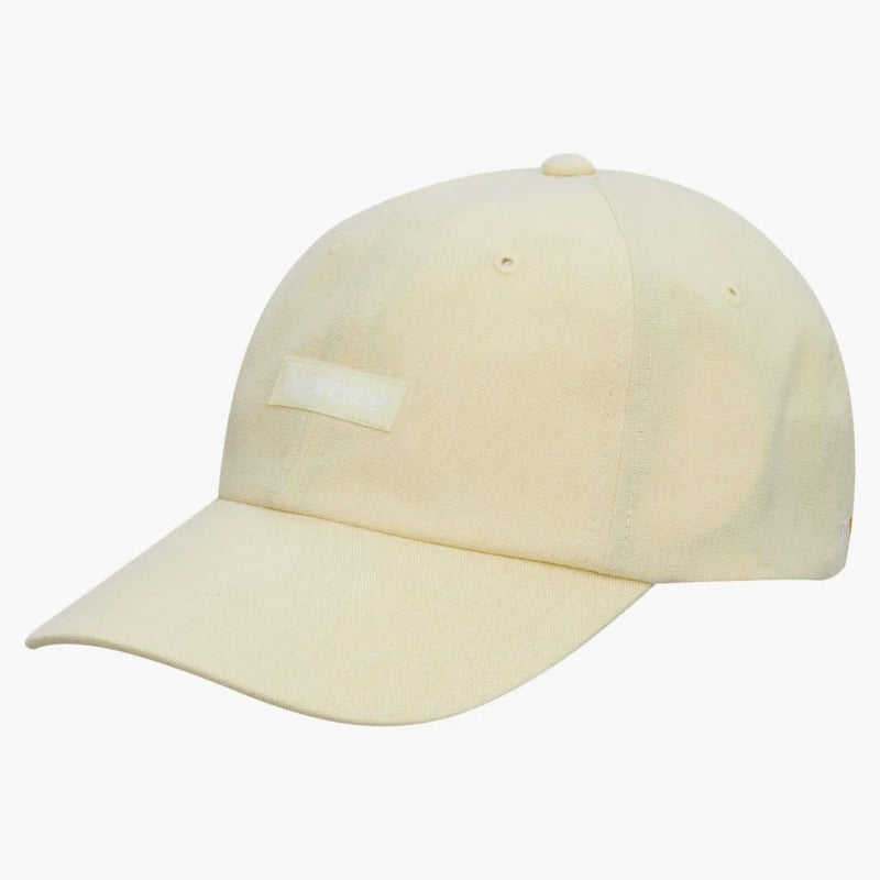 Nejvyšší kartáčovaná Cordura malá krabice 6-panel bledě žlutá