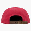 Supreme Brushed Twill Script 6-panel Red