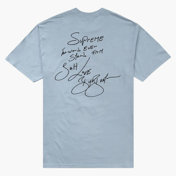 Supreme Buju Banton Tee Light Blue