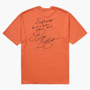 Supreme Buju Banton Tea Neon Orange