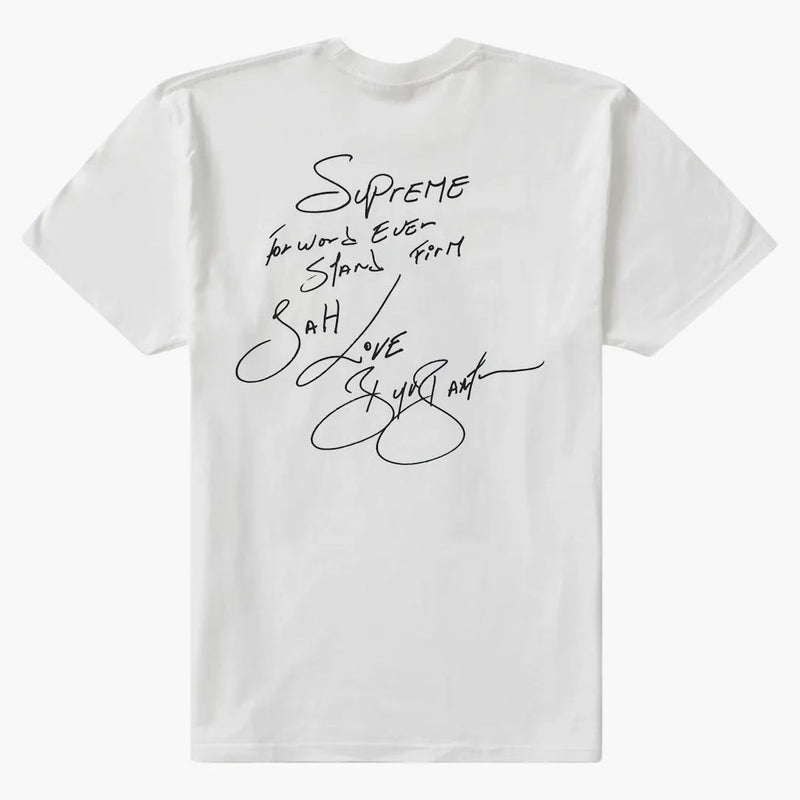 Supreme Buju Banton Tee White