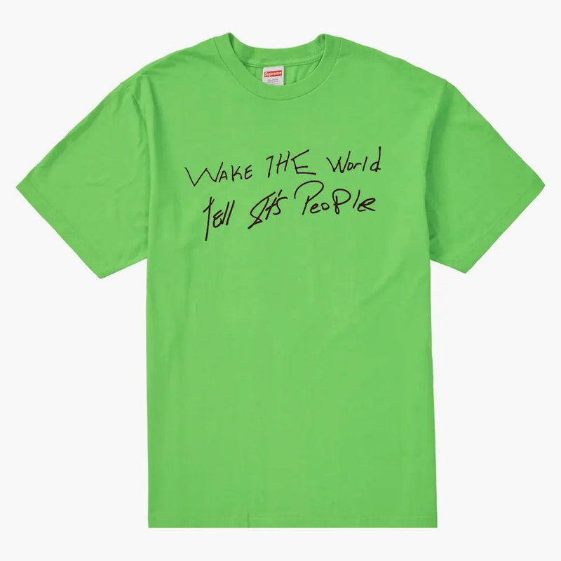 Supreme Buju Banton Wake the World Tea Green