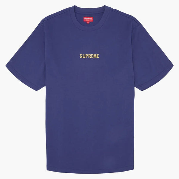 Supreme Bullion Logo S/S Top Washed Navy