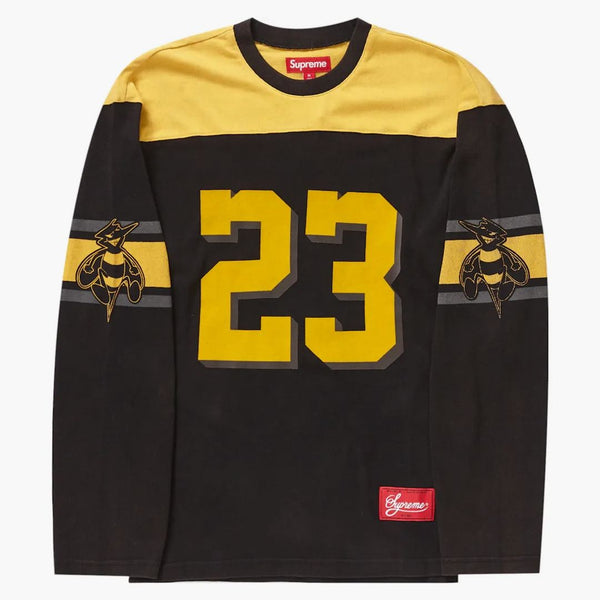 Supreme Bumblebee L/s Football Top Black