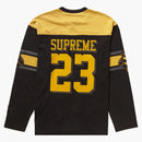 Supreme Bumblebee l/s football top black