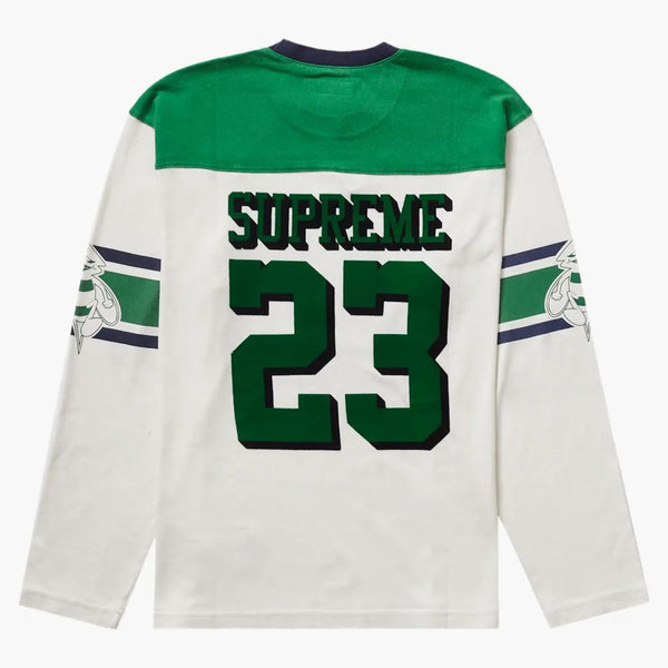 Nejvyšší Bumblebee L/s fotbal Top White