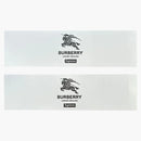 Supreme Burberry Box logo sticker set