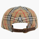 Supreme Burberry Denim 6-panel Beige