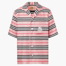 Supreme Burberry Icon Silk Pajama Shirt Dusty Pink