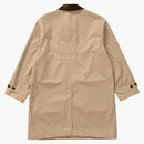 Supreme Burberry Leather Collar Trench Beige