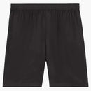 Supreme Burberry Logo Print Silk Twill Shorts Black