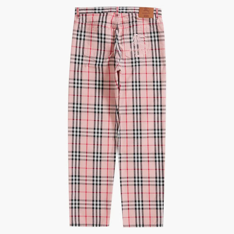 Supreme Burberry Regular Jean Pink