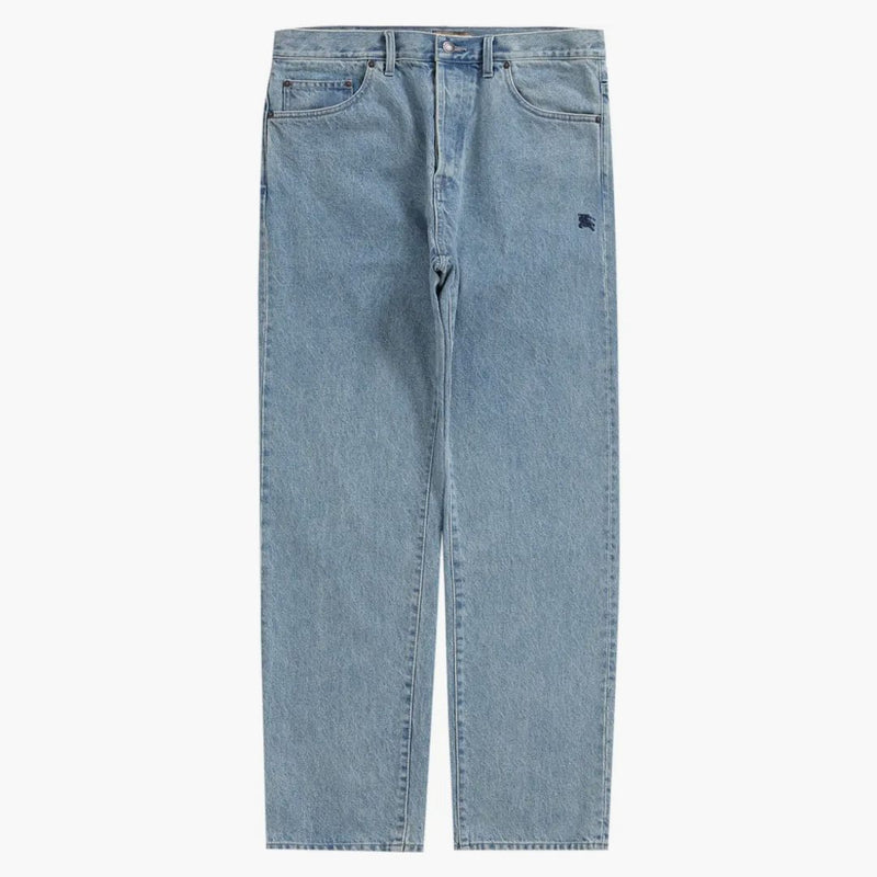 Supreme Burberry Regular Jean Washed Blue