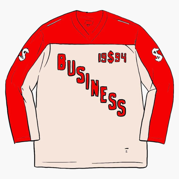 Supreme Business Hockey Jersey White