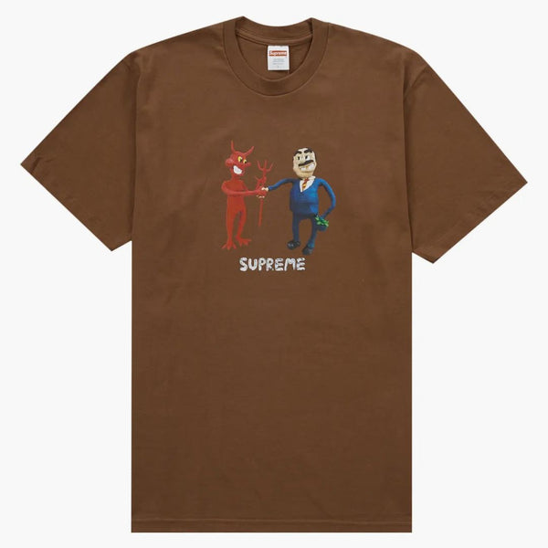 Supreme Business Tee Brown