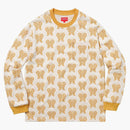 Supreme Butterfly Jacquard Top Gold