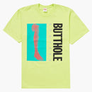 Supreme Butthole Surfers Leg Tee Neon Green