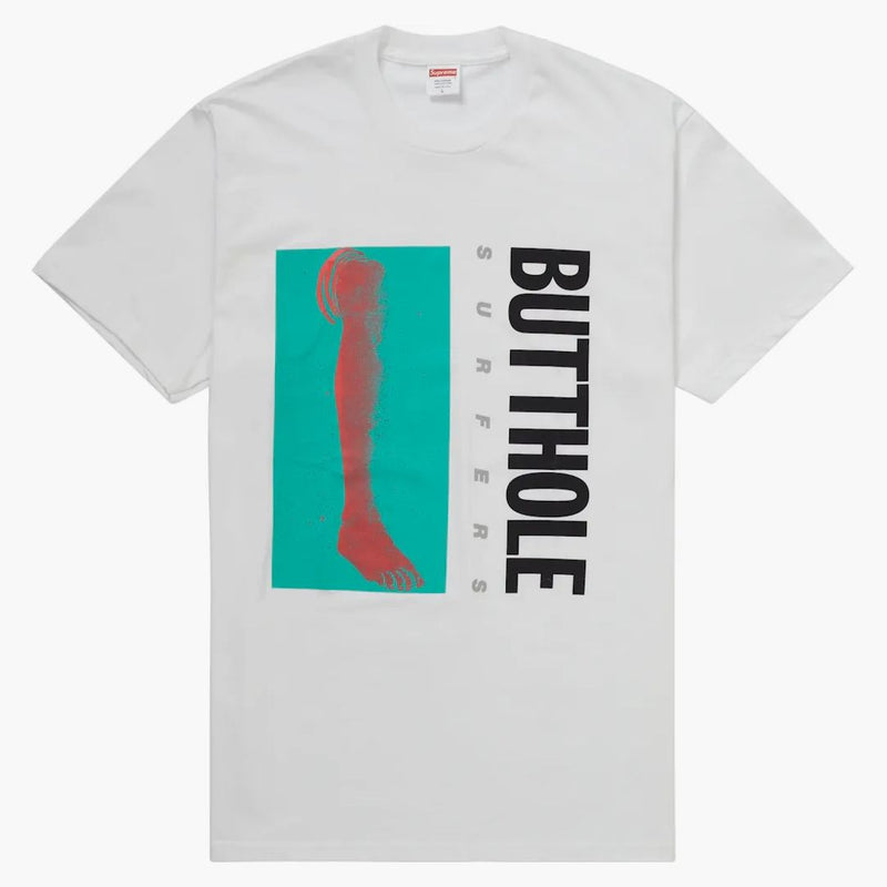 Supreme Butthole Surfers Leg Tee White