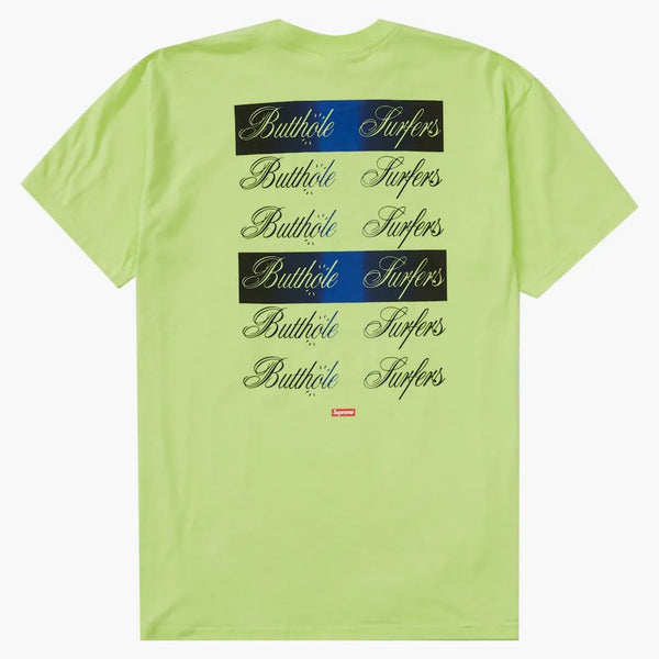 Supreme Buthole Surfers Tea Neon Green