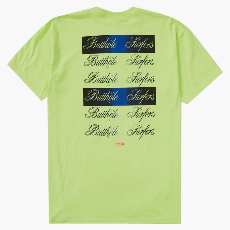 Supreme Buthole Surfers Tea Neon Green