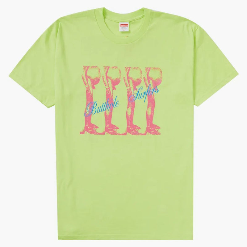 Supreme Buthole Surfers Tea Neon Green