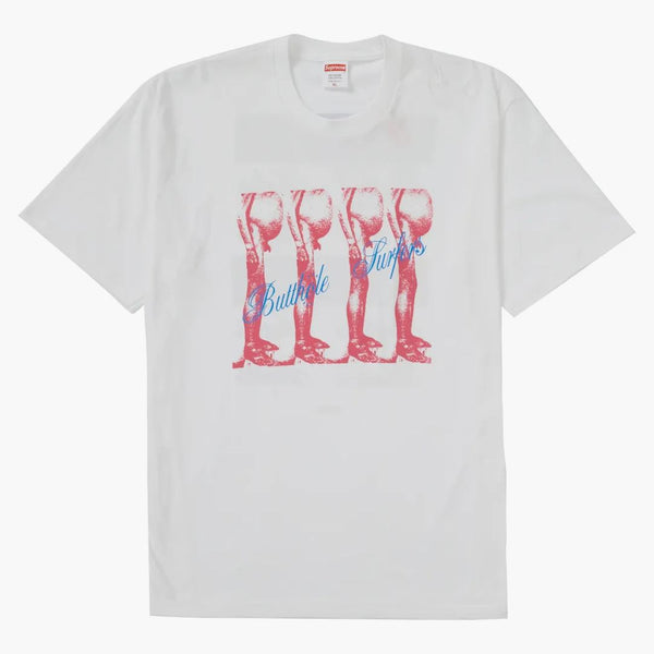 Supremo Buthole Surfers Té White White