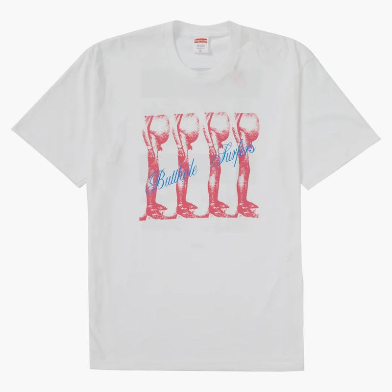 Supremo Buthole Surfers Té White White