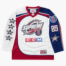Supreme ccm all stars hockey jersey white