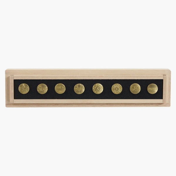 Supreme CDW Push Pin Set mässing