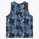 Supreme Camo Basketball Jersey Blue