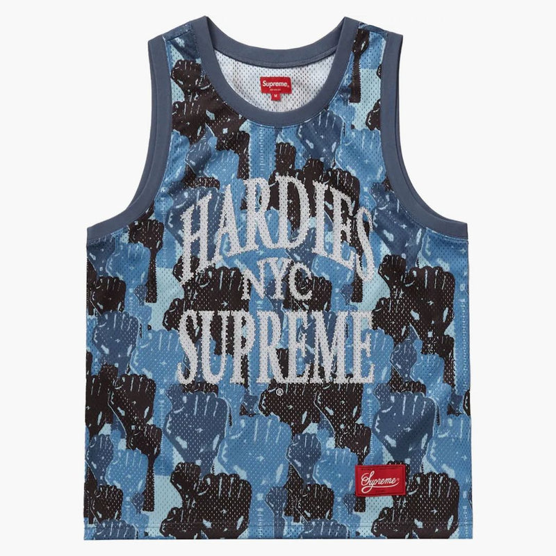 Nejvyšší camo basketbalový dres modrá