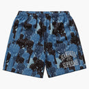 Supreme Camo Basketball Short Blue