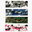 Supreme Camo Box logo sticker set
