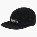 Supreme Camo Corduroy Camp Cap Black Camo