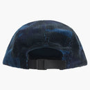 Supreme Camo Corduroy Camp Cap Navy Camo