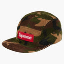 Supreme Camo Corduroy Camp Cap Woodland Camo