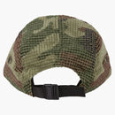 Supreme Camo Grid Velvet Camp Cap Woodland Camo