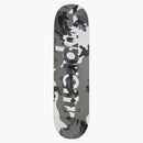 Supreme Camo Logo Skateboard Deck Snow Camo