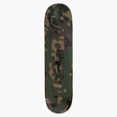 Supreme Camo Logo Skateboard Deck Woodland Camo